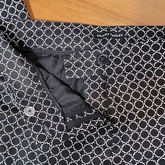 Hilary Radley women's printed capris dress pants Size 4 - Picture 10 of 15